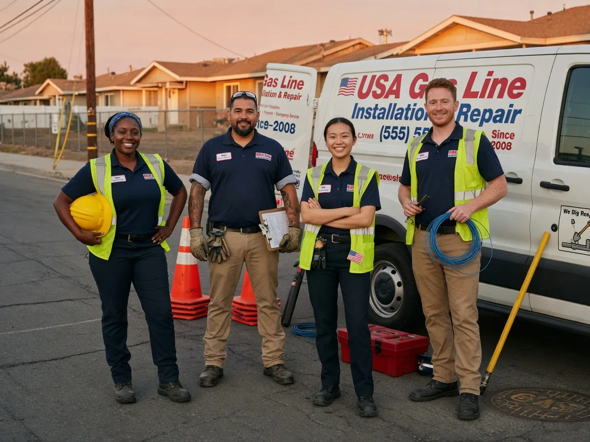 Gas Line Installation company in Leon, IA
